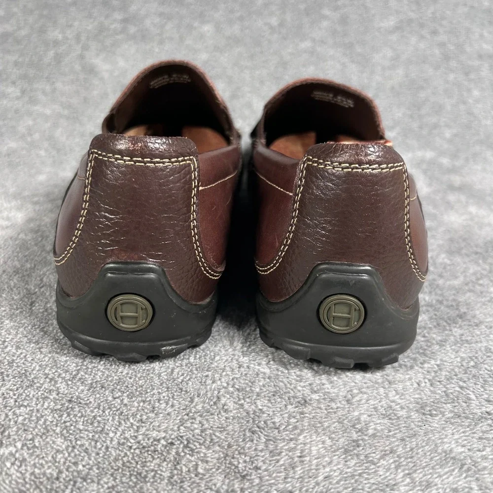 Cole Haan Loafer Tucker Venetian Mens 8.5 W Mahogany Brown Leather C04059